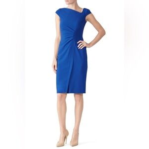 L.K. Bennet Tassa Cobalt Dress Size 2